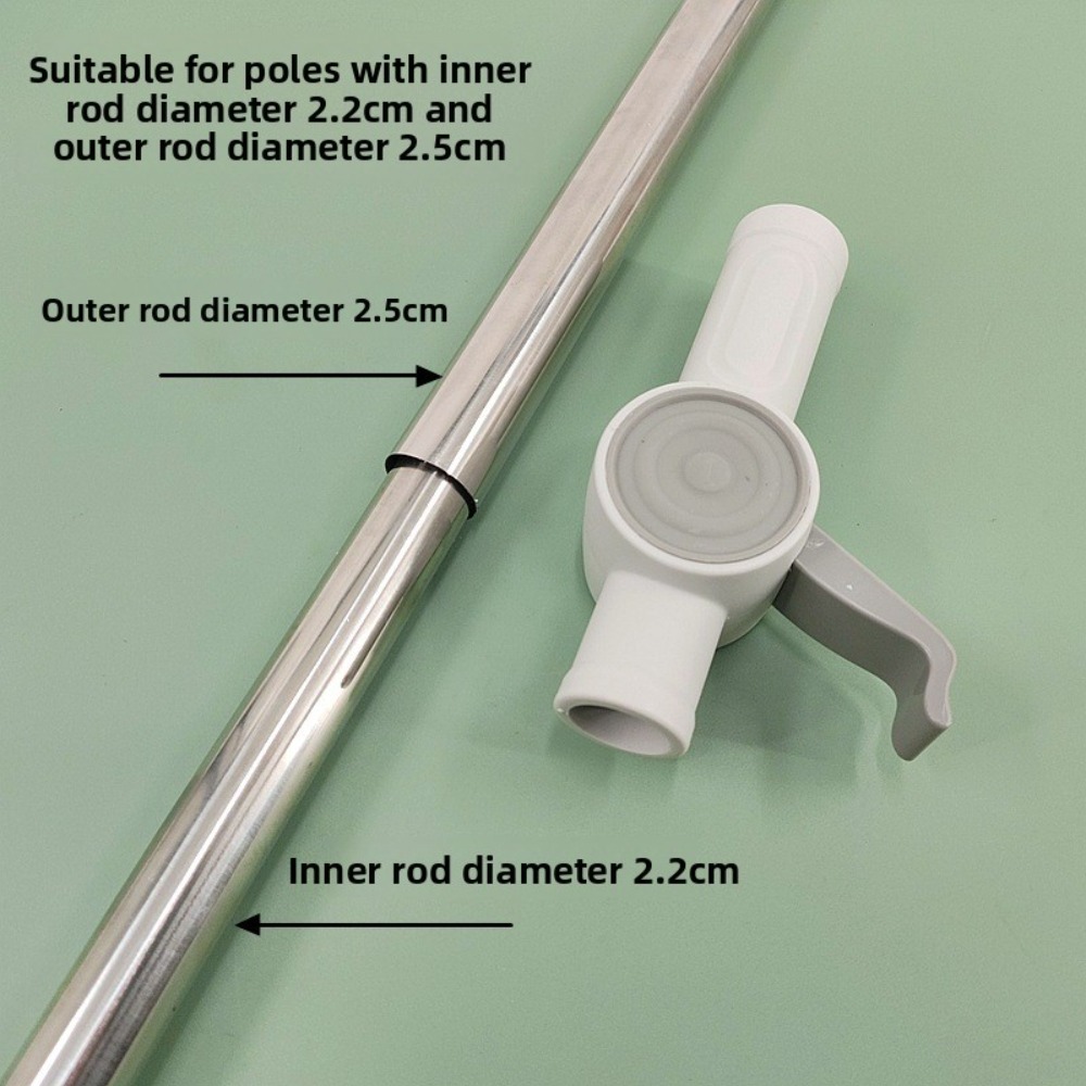 2PCS Universal Spin Mop Telesc - Fishing Rod Telescopic recension och pris
