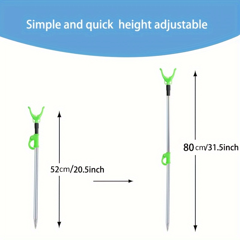 2pcs Premium Aluminum Alloy Te - Fishing Rod Telescopic recension och pris