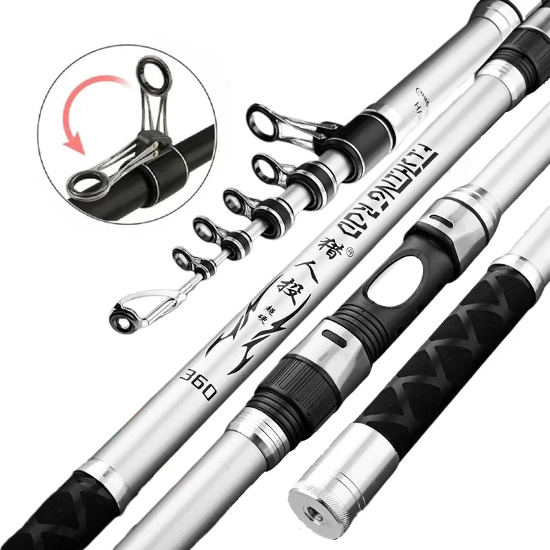 3.0M-4.5M Telescopic Fishing R - Fishing Rod Surf recension och pris