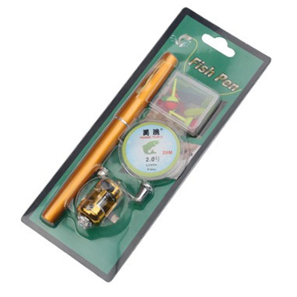 New Collapsible Pen Fishing Ro - Fishing Rod Spinning recension och pris