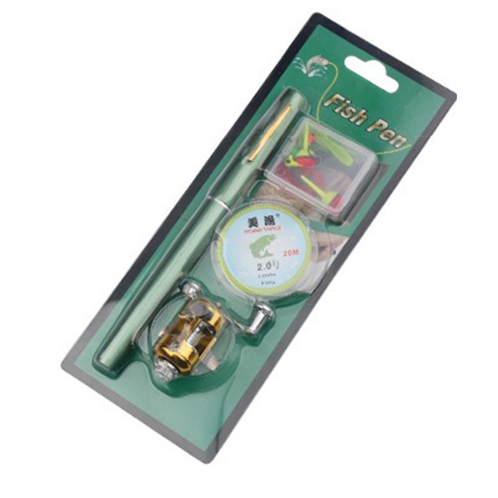 New Collapsible Pen Fishing Ro - Fishing Rod Spinning recension och pris