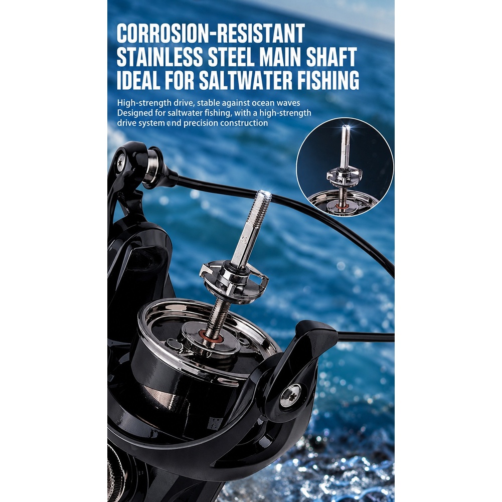 Fishing Reel Saltwater Resista - Fishing Rod Surf recension och pris